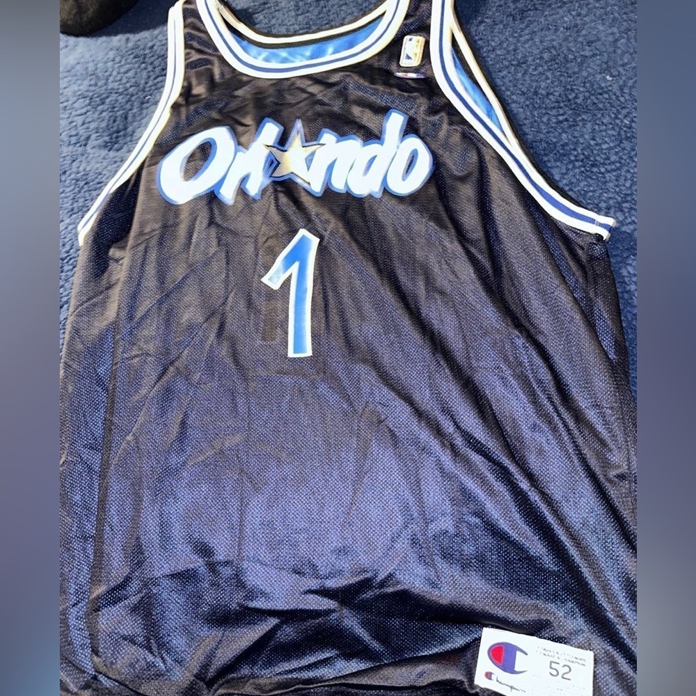 Vintage Penny Hardaway reversible champion jersey